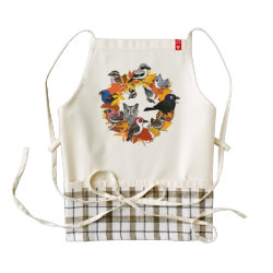 Autumn Wreath of North American Birds LIFE Line Apron