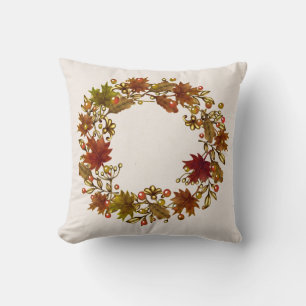 Autumn Wreath Pillow