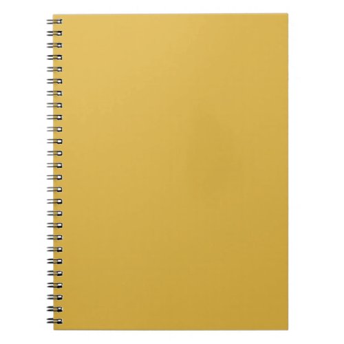 Autumn Yellow Notebook