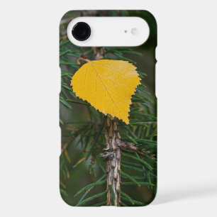 Autumn Yellow Quaking Aspen Leaf Photograph iPhone 17 Air Case