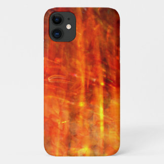 Autumnal Abstract in Orange iPhone 11 Case