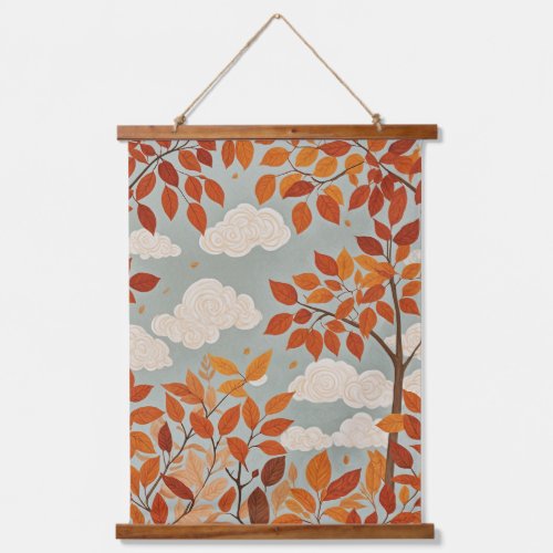 Autumnal Ascent Hanging Tapestry