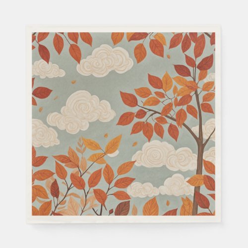 Autumnal Ascent Napkins