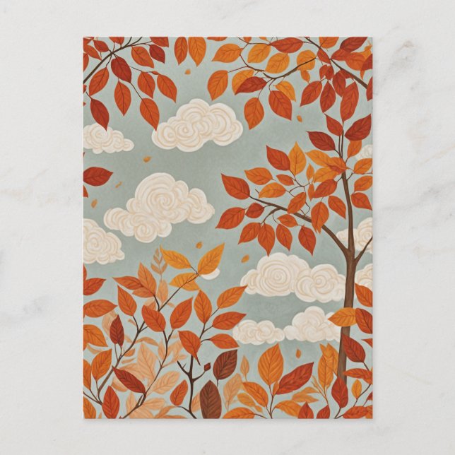 Autumnal Ascent Postcard (Front)