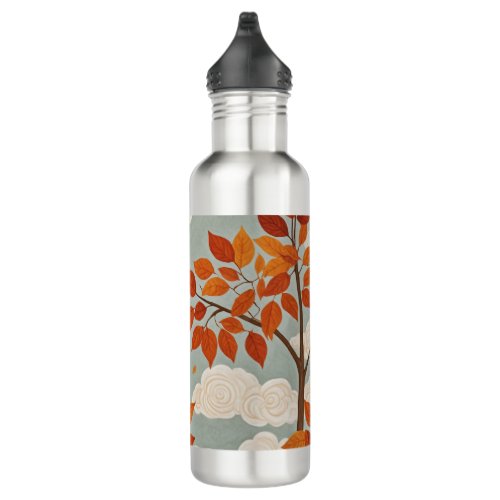 Autumnal Ascent Stainless Steel Water Bottle