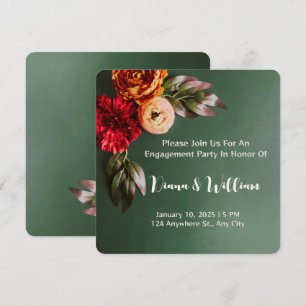 Autumnal Elegance Wedding Invitation