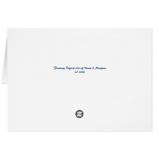 Autumnal Equinox, card (Back Horizontal)