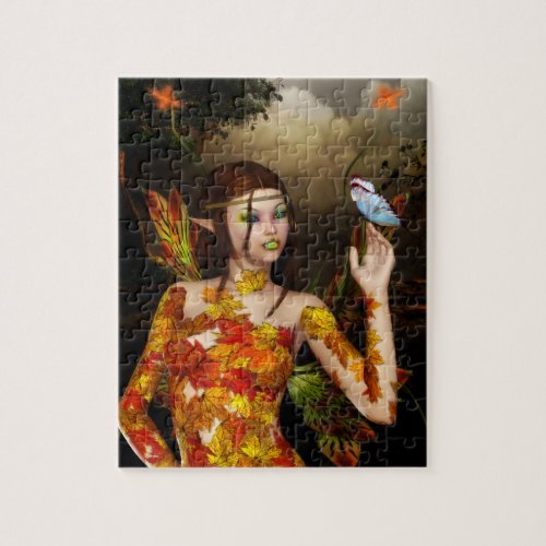 Autumnal Fae Jigsaw Puzzle