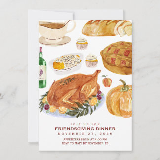 Autumnal Feast - Friendsgiving Card