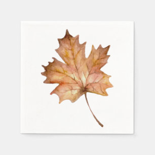 Autumnal Feast - Leaf Napkins