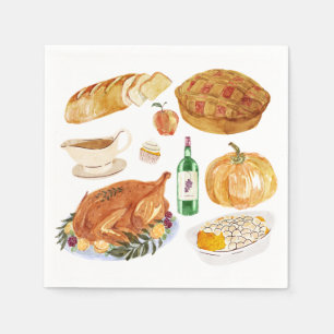 Autumnal Feast Napkins