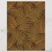 Autumnal fern on brown (Front)