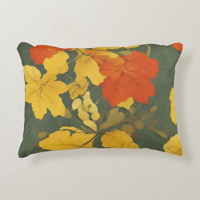 Autumnal Gold |  Accent Pillow (Front)
