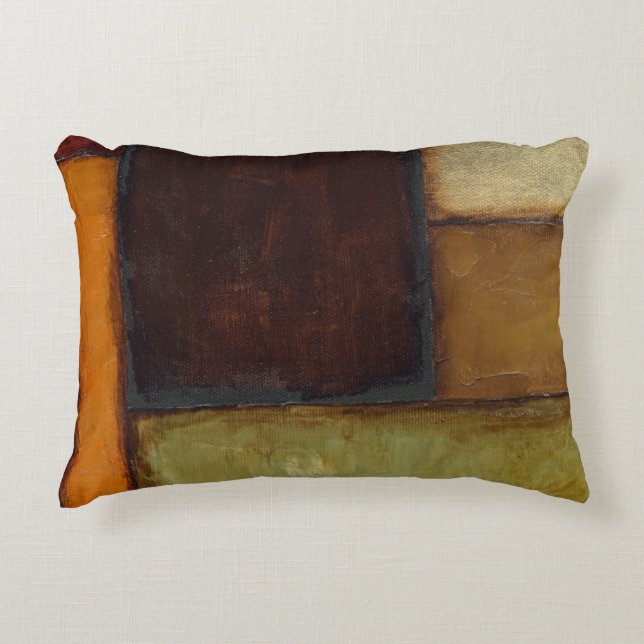 Autumnal Impressionist by Jennifer Goldberger Accent Pillow (Front)