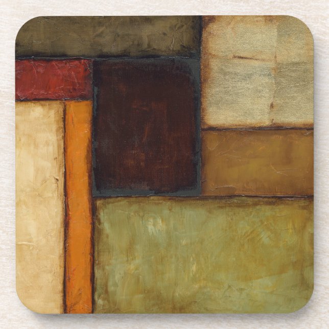 Autumnal Impressionist by Jennifer Goldberger Beverage Coaster (Front)