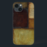 Autumnal Impressionist by Jennifer Goldberger iPhone 13 Case<br><div class="desc">Autumnal colors permeate this impressionist painting by Jennifer Goldberger. Red, brown, tan and dark orange populate the geometric panels that make up the background of this piece. Buy a copy today!</div>