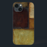 Autumnal Impressionist by Jennifer Goldberger iPhone 13 Case<br><div class="desc">Autumnal colors permeate this impressionist painting by Jennifer Goldberger. Red,  brown,  tan and dark orange populate the geometric panels that make up the background of this piece. Buy a copy today!</div>