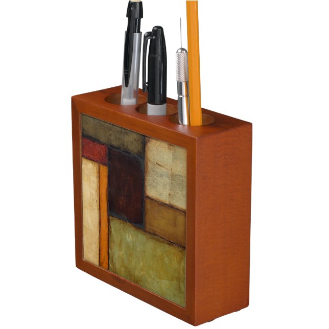 Autumnal Impressionist by Jennifer Goldberger Desk Organizer (In Situ)