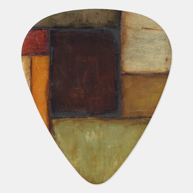 Autumnal Impressionist by Jennifer Goldberger Guitar Pick (Front)