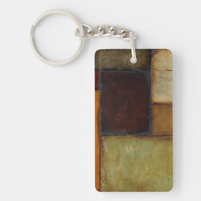 Autumnal Impressionist by Jennifer Goldberger Keychain (Front)