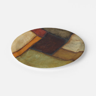 Autumnal Impressionist by Jennifer Goldberger Paper Plates