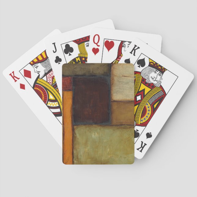 Autumnal Impressionist by Jennifer Goldberger Poker Cards (Back)
