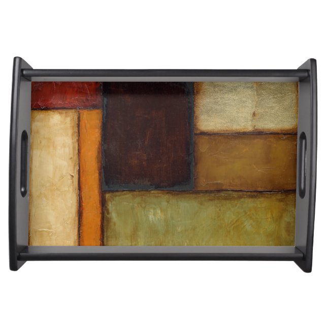 Autumnal Impressionist by Jennifer Goldberger Serving Tray (Front)