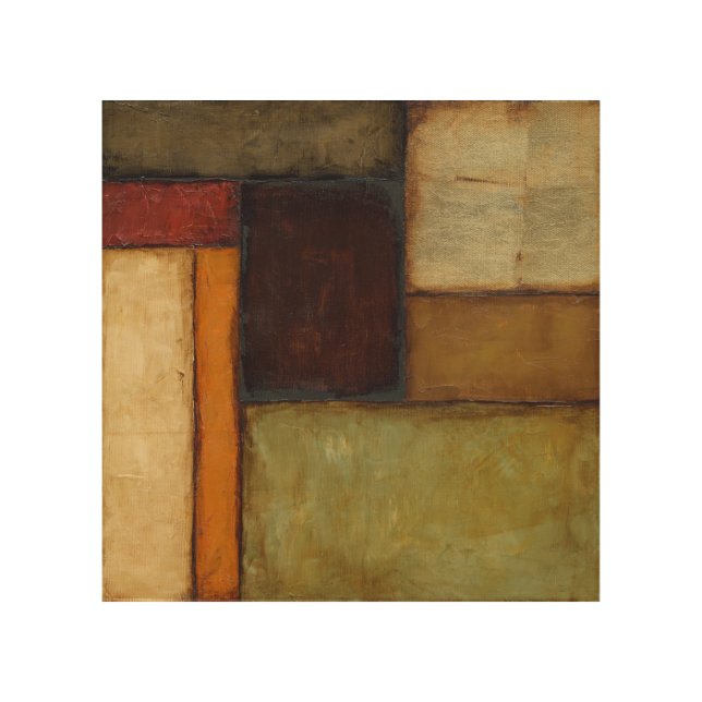 Autumnal Impressionist by Jennifer Goldberger Wood Wall Art (Front)