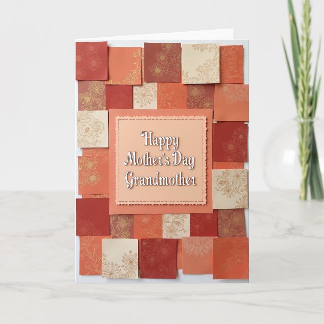 Autumnal Mothers Day Card (Front)