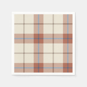 Autumnal Plaid Napkins