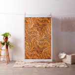 Autumnal shiny lace..... fabric