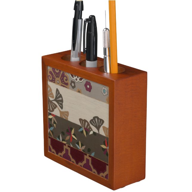 Autumnal Tapestry II Pencil/Pen Holder (In Situ)