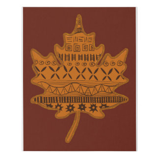 AutumnRoots Faux Canvas Print