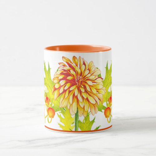 Autumns Arrival on a Combo Mug