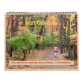 Autumn's Beauty/2027 Calendar