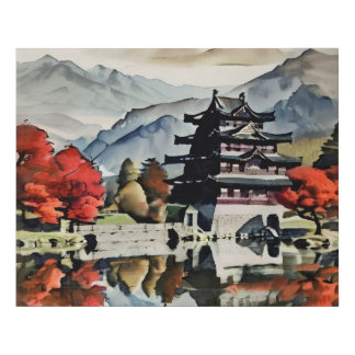 Autumn's Beauty Faux Canvas Print