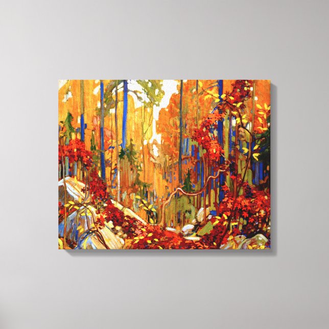 Autumn's Garland, fine art by Tom Thomson, Canvas Print (Front)