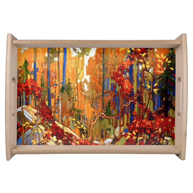 Autumn's Garland, fine art by Tom Thomson, Serving Tray (Front)