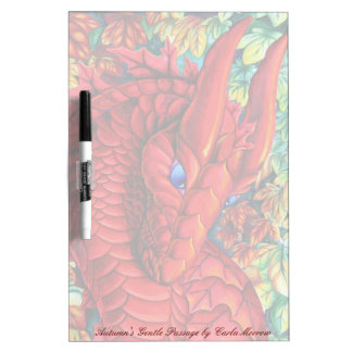 Autumn's Gentle Passage Dry-Erase Board