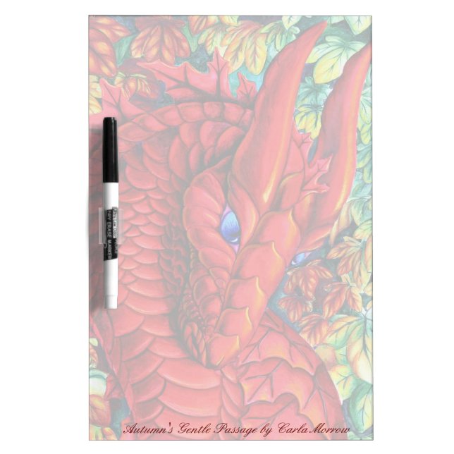 Autumn's Gentle Passage Dry-Erase Board (Front)