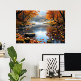 Autumn's Gentle Symphony Poster