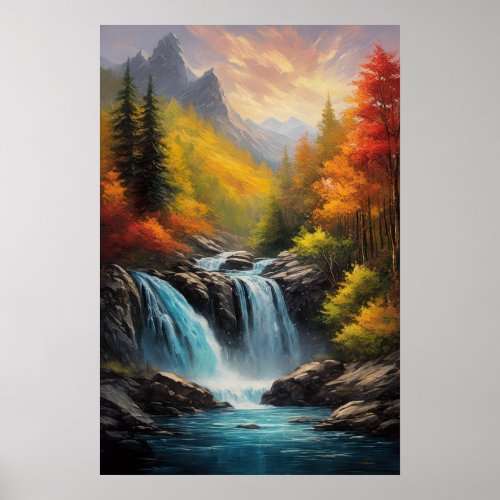 Autumns Overture Wilderness Symphony Poster