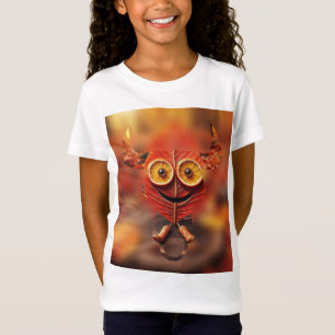 Autumn's Playful Dance of Love" T-Shirt