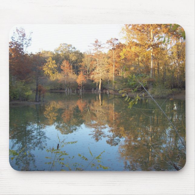 Autumn's poetry mouse pad (Front)