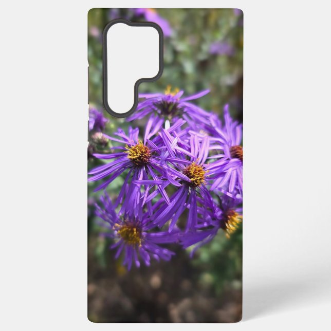 Autumn's Purple Glow Samsung Galaxy Case (Back)