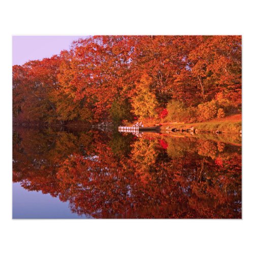 Autumns Reflection Photo Print