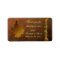 Autumn's Song Wedding Favor Stickers
