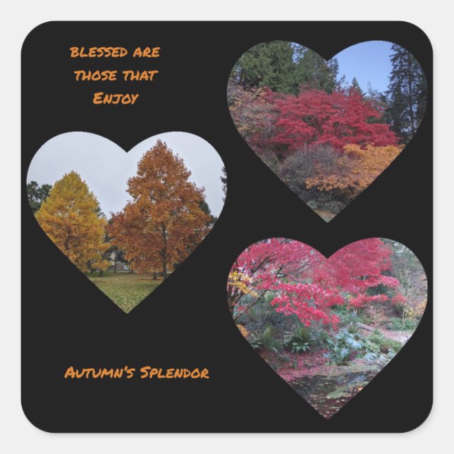 Autumn's Splendor sticker (Front)