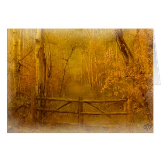 AUTUMS GATE OIL CARD (Front Horizontal)