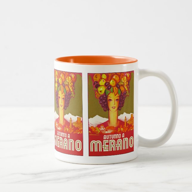 Autunno a Merano Two-Tone Coffee Mug (Right)